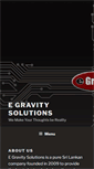 Mobile Screenshot of egravity.lk